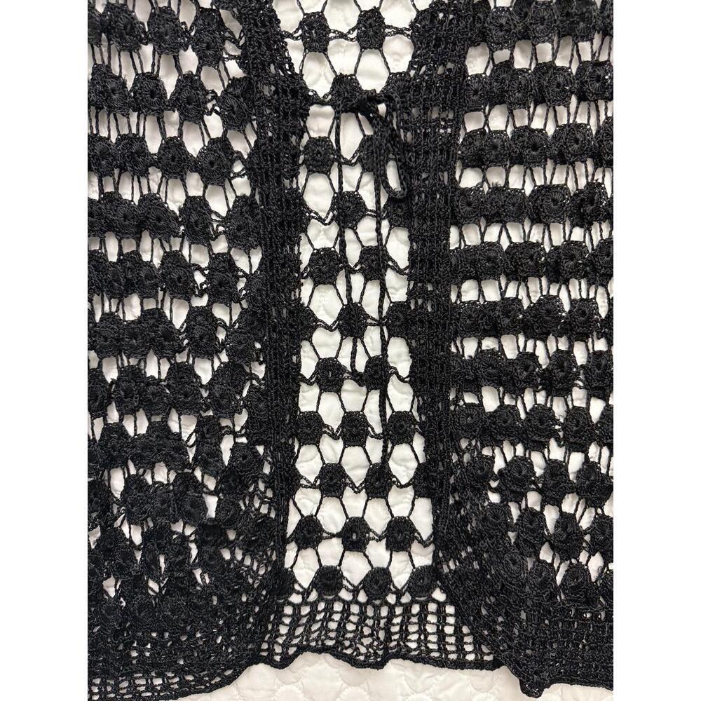 NEW!!! Half Moon Bay White Crochet Sweater Swim Cover Up Size 1X - Picture 5 of 10